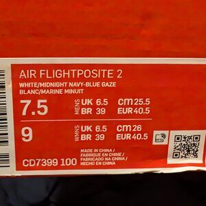 Air Flightposite 2 size 7.5